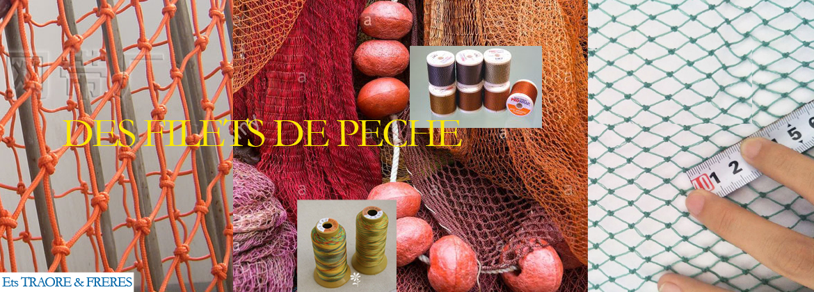 DES FILETS DE PECHE