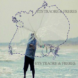 Filet mono-fishing net